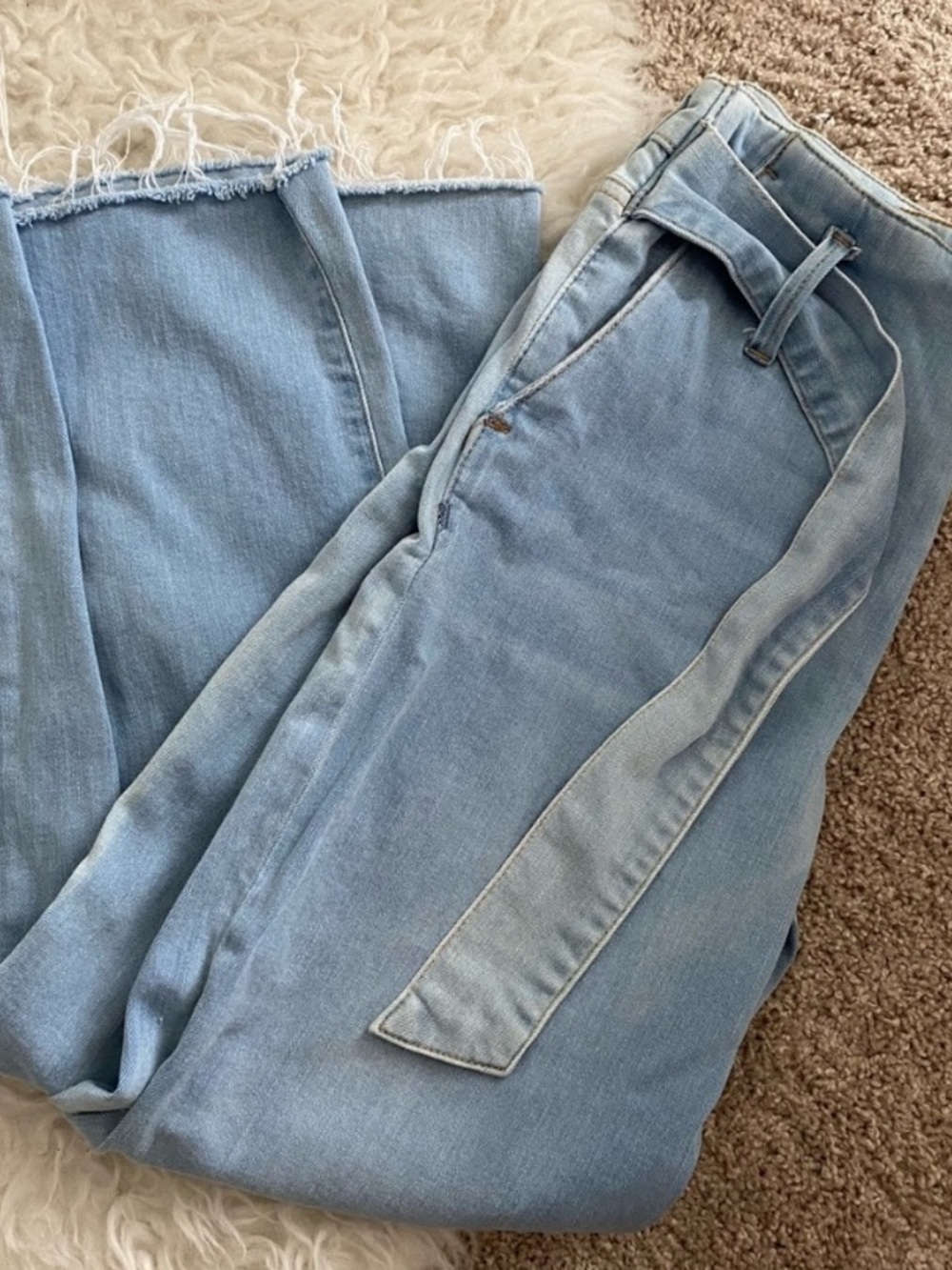 Mavi Light Blue Women’s High-Waist Jeans - super stretch - Classic Casual Style